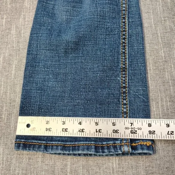 Wrangler Jeans Womens Size 28x30 Blue Retro Boot Cut Western Stitched Pockets - Picture 8 of 14